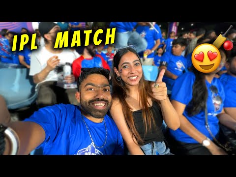 IPL Cricket Match Dekha Stadium Mein 😍 Delhi Vs Punjab | Vibhu Varshney