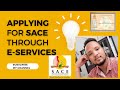 SACE PART 3: How to apply for your SACE online?!!! Step-by-step