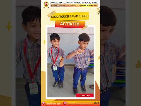 Good Touch & Bad Touch Awareness Activity | MDPS , Bihta | Child Safety Education