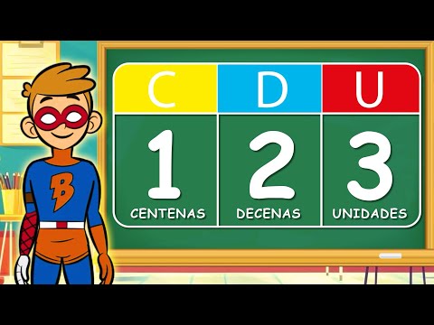 UNIDADES, DECENAS Y CENTENAS PARA NIÑOS 🚀