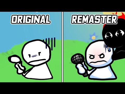 VS Bob - Original VS Remastered [Mod Comparison] - Friday Night Funkin'