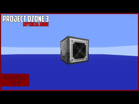 Project Ozone 3 Mythical Mode SuperFlat EP24 - Mob Slaughter Factory