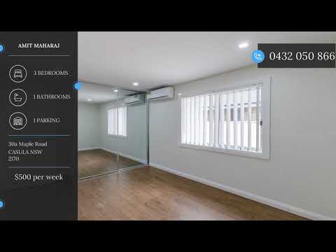 30a Maple Road, CASULA, NSW, 2170