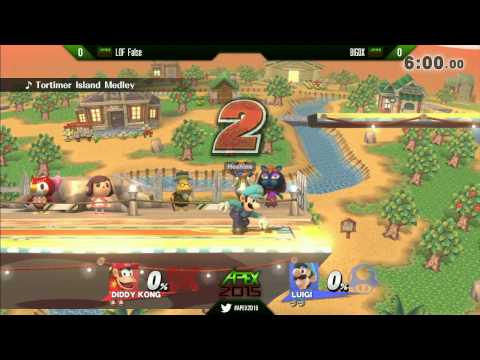 Apex 2015 - SSB4 - TO Joe v K9sbruce / coffee v Sisqo / Tweek v Choco / GDX v False / G~P v Jew2King