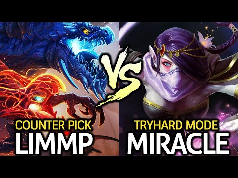 MIRACLE TA Tryhard Mode VS 10K MMR Jakiro Counter Pick Dota 2