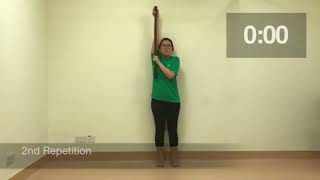 NUHS Physiotherapy - Shoulder abduction with stick