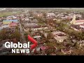 Cyclone Batsirai Aerial Footage Shows Flooding Days After Storm System Pummels Madagascar