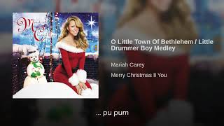 Mariah Carey O Little Town Of Bethlehem/Little Drummer Boy Traducida Al Español