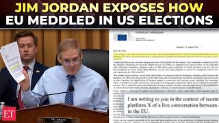 ‘EU meddled in US elections’: Jim Jordan drops bombshell at explosive House hearing