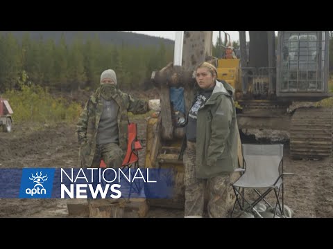 Move to stop pipeline continues in B.C. despite police presence | APTN News