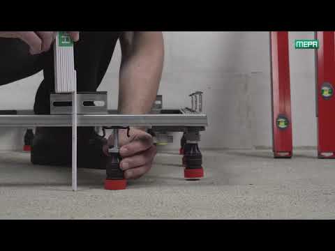 MEPA Montagerahmen SF 120/180 - Montage Stahlduschwanne