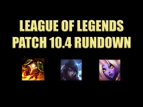 League of Legends Patch 10.4 Rundown | ARE TANKS OP NOW???