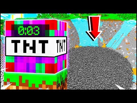 👉 THIS TNT DESTROYS your WORLD in 1 SECOND! MINECRAFT ITA