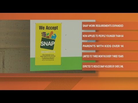 New eligibility requirements for SNAP to take effect in December