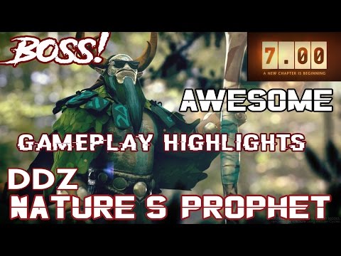 DDZ  Nature's prophet   DOTA 2 PATCH 7.00 HIGHLIGHTS