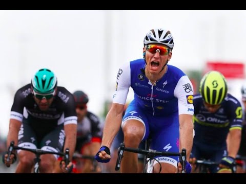 Exclusive GoPro footage of Marcel Kittel's sprint finish at 2017 Abu Dhabi Tour