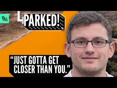 Disc Golf Pros Throw 600’ Drives off a Cliff | Jomez Parked!