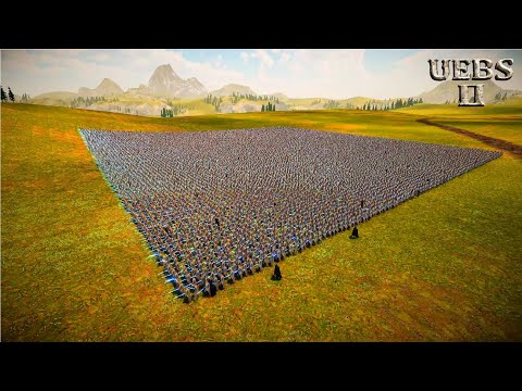 Highland Warfare: Jedi Knights vs Zombie Creatures | Ultimate Epic Battle Simulator 2 | UEBS 2