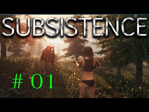 Zu Beginn um den See Subsistence Alpha 57 Let's Play deutsch S02E01
