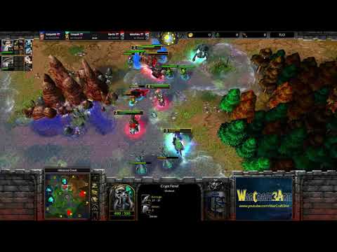 CaSpeND(HU) CoopeR(ORC) vs Miezhiko(UD) Rav3n(UD) - Warcraft 3: Classic - RN6138