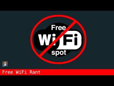 Public WiFi Security Rant | Web development chat