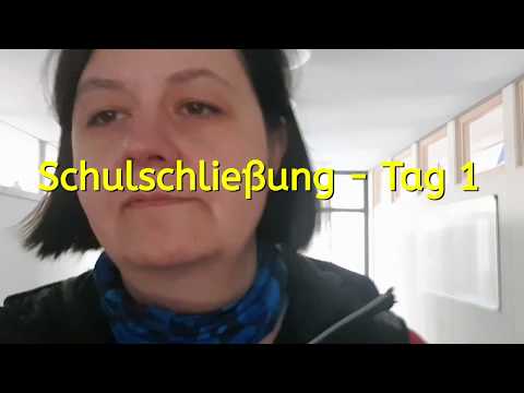 Schulschließung wegen Corona - Tag 1