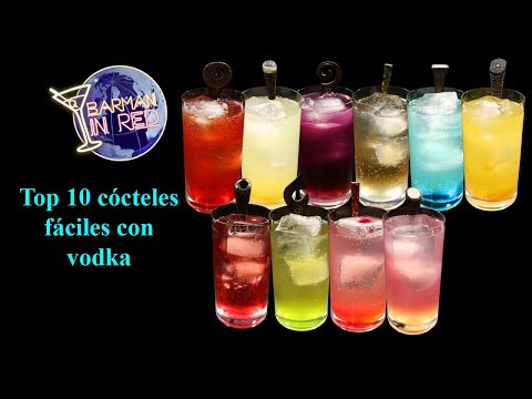 Top 10 cócteles fáciles con vodka