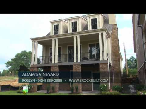 New Homes in Norcross GA - Adam's Vineyard by Brock Built