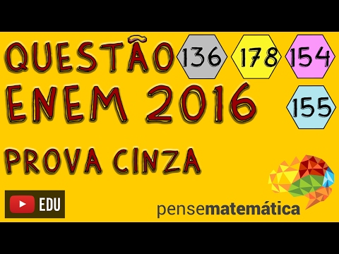 Questão 136 da Prova Cinza no Enem 2016