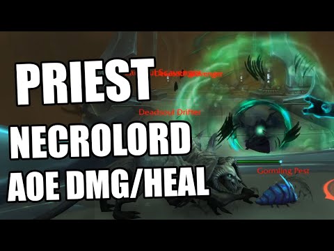 👻HUGE AOE DMG/HEALS? NECROLORD PRIEST COVENANT ABILITIES SHADOWLANDS ALPHA