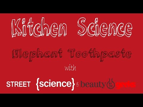 Elephant Toothpaste - Kitchen Science