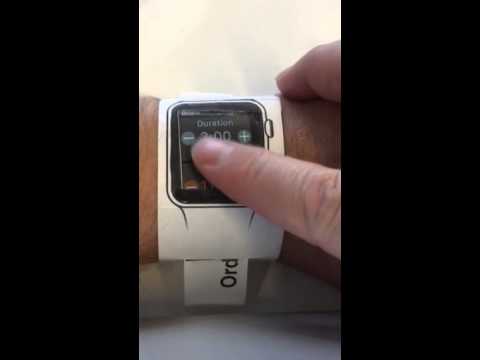 Apple Watch Paper Prototype