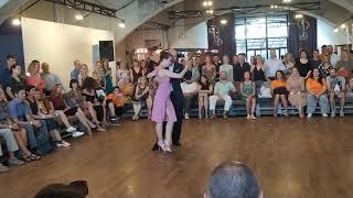 Video thumbnail for Презентація танго-шкіл Києва (2020-09-06). Taras Popovich & Alla Drugova. Танго в Києві @SergLit