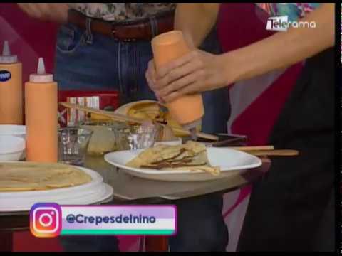 Aprenda a realizar crepes de dulce
