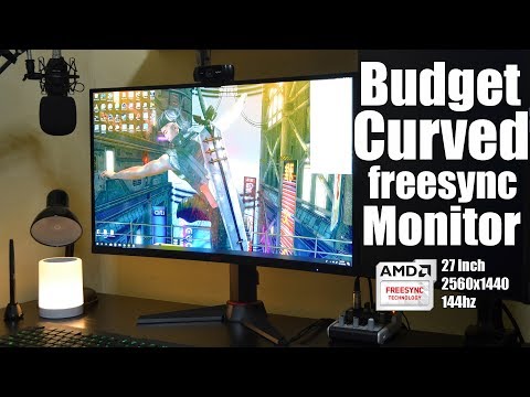 HKC M27G1Q 1440p 144hz Freesync (Budget Freesync monitor)