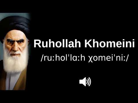 🇮🇷 How to pronounce Ruhollah Khomeini (CORRECTLY!)