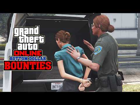 GTA 5 Online Bottom Dollar Bounties DLC Gameplay Walkthrough Part 1 FULL GAME - PS5 GTA V