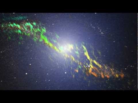 Zooming in on the radio galaxy Centaurus A, as seen by ALMA