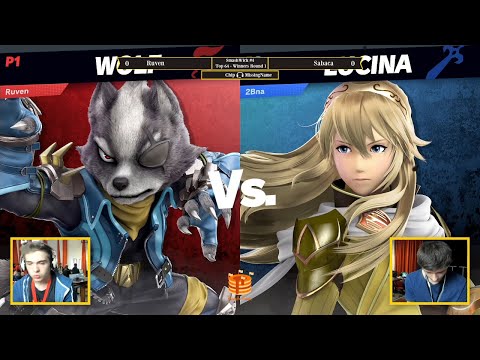 Ruven (Wolf, Chrom) vs. Sabaca (Lucina) - Top 64 LR2 | SmashWick #4