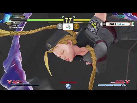 -Hurricane- (cammy) Vs (akuma) GST | Nokum... Masterz TV