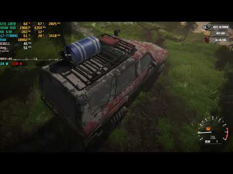 MSI GE73VR GTX 1070 Ultra Offroad Simulator 2019 Alaska