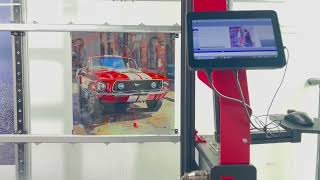 Wall Printer Tutorial | How to Print Glass in Reverse
