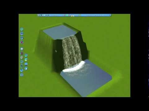 RCT3 Tutorial: How to Make Waterfalls
