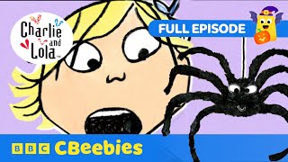 Boo! Made You Jump! 👻🕷️ | FULL EPISODE | Charlie and Lola | CBeebies