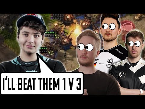 Reynor goes 1 vs 3 in 1000$ Archon Tournament! | Harstem's Archon Tour