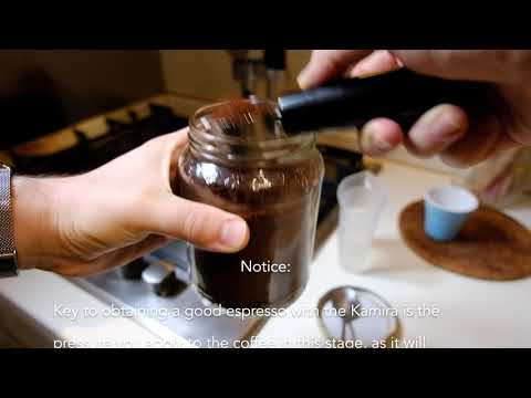 How to really* use a Kamira (and get a pretty good espresso)