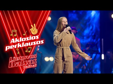 Greta Skodžiūtė - I Can See The Change | Aklosios perklausos | Lietuvos Balsas. Vaikai S3