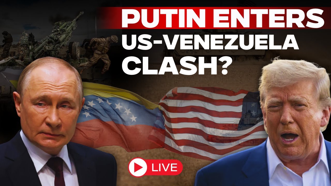 LIVE: Russia To Defend Venezuela? Invasion Fears Spread in Caracas | Trump | US-Venezuela Tensions