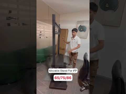 Trolly Stand Supports all SMART interactive display sizes from 55inch to 98inch