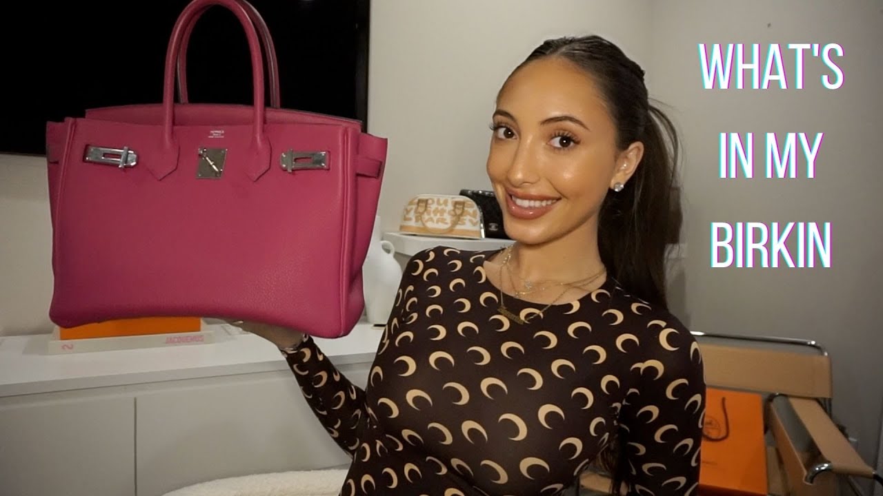 WHAT'S IN MY BAG ♡ BIRKIN 30